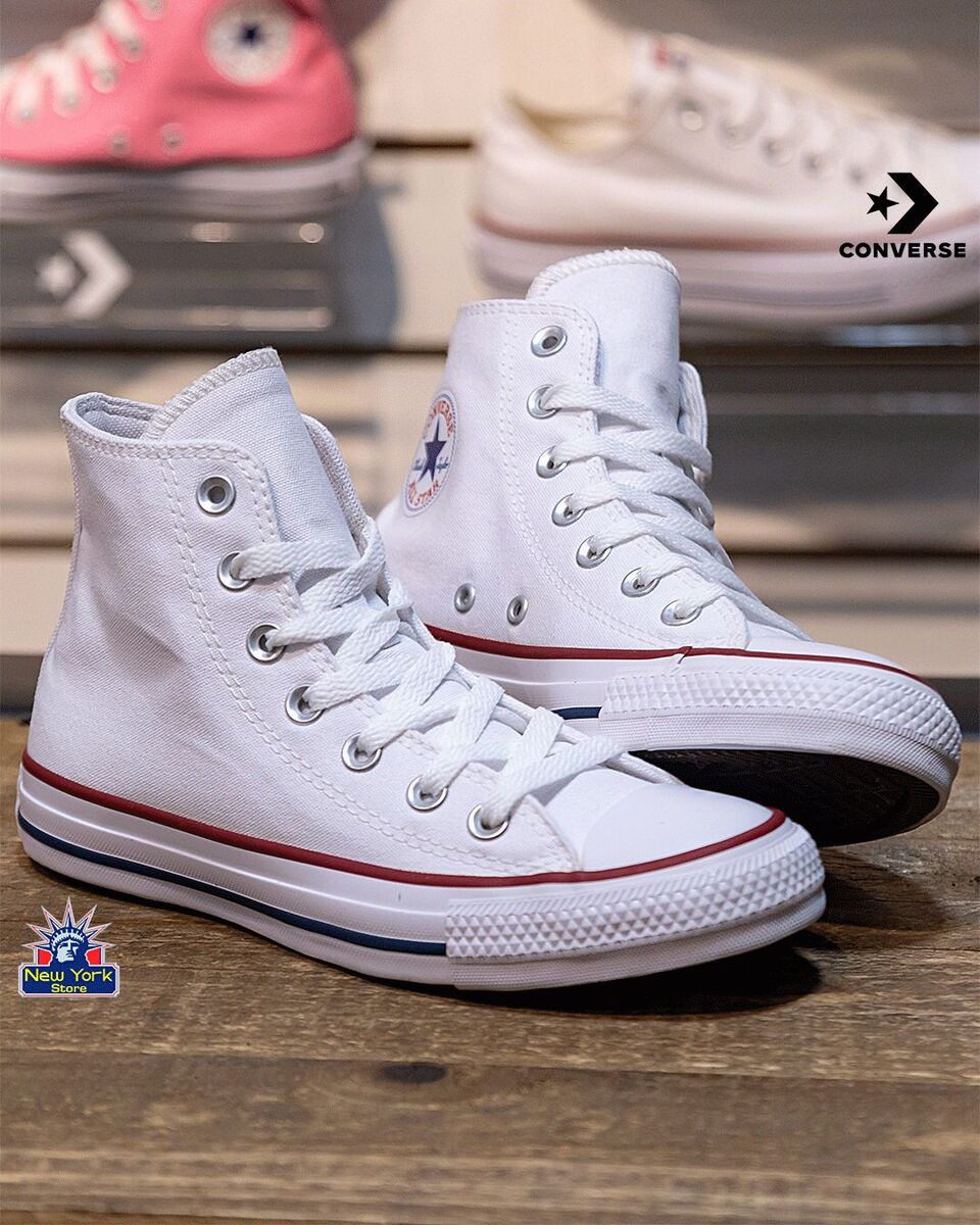 Zapatos Converse All Star Converse Todos Blancos Bambas Converse Chuck Taylor All Star Lift Clean Hi 561676C Blanco Zapatos